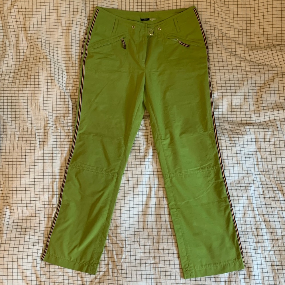 Y2K green pants